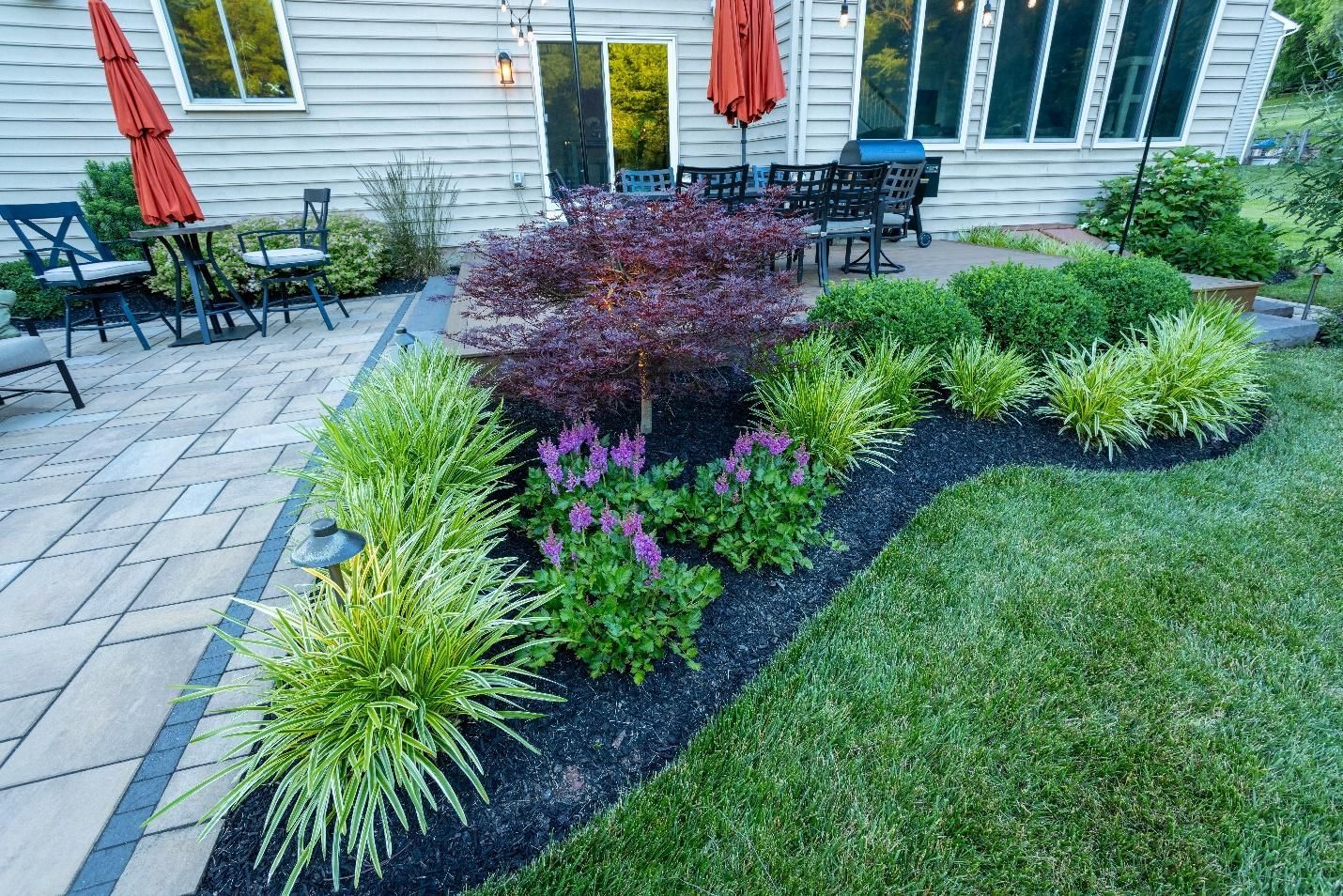 Beautiful landscaping from the team at New Castle.